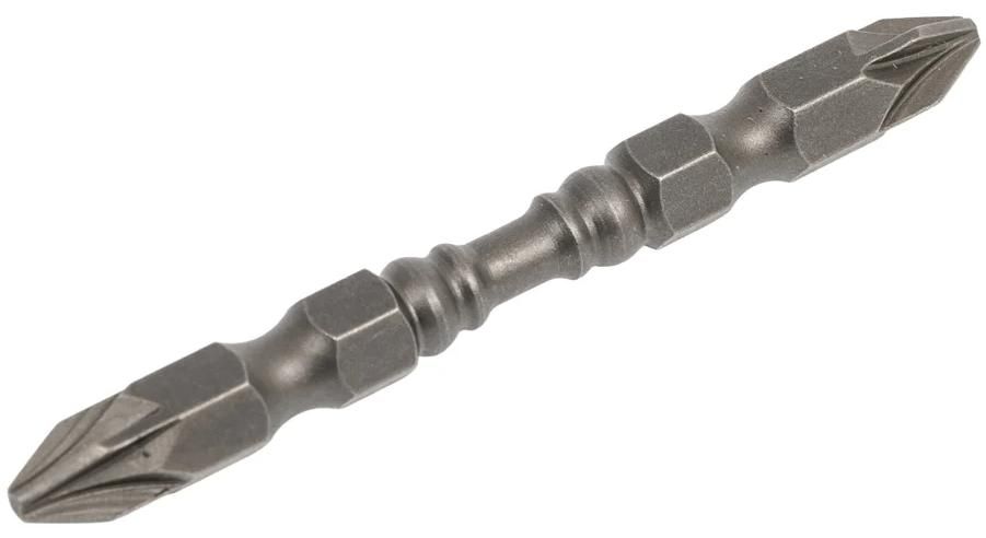 Бита двусторонняя PZ2/PZ2 65 мм SGS 6365-PZ2PZ2-M, сталь S2 - фото